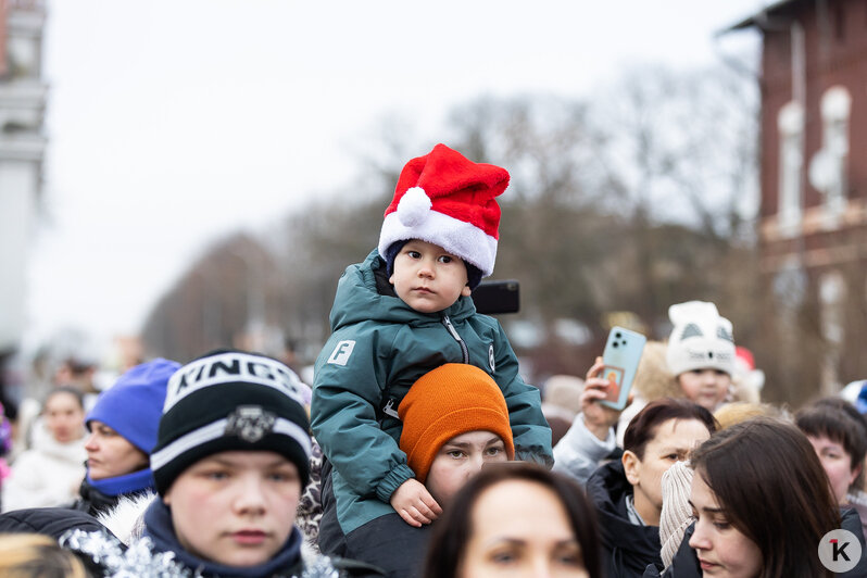 Дед Мороз приехал на поезде в два города Калининградской области (фоторепортаж)   - Новости Калининграда | Фото: Александр Подгорчук / «Клопс»