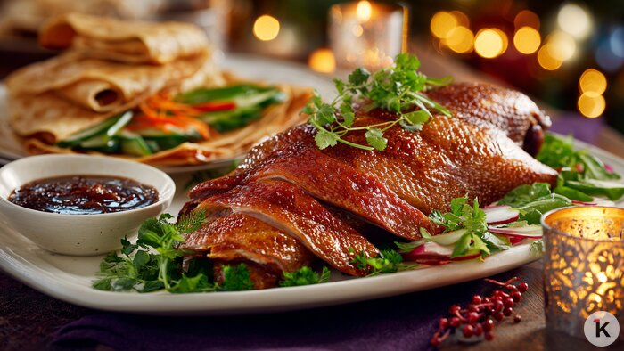 Блинчики, соус и патока: три способа приготовить утку по-пекински, которые вызовут аплодисменты  - Новости Калининграда | Иллюстрация: Ксения Александрова / «Клопс»