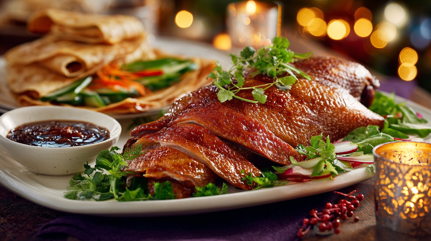 Блинчики, соус и патока: три способа приготовить утку по-пекински, которые вызовут аплодисменты  - Новости Калининграда | Иллюстрация: Ксения Александрова / «Клопс»