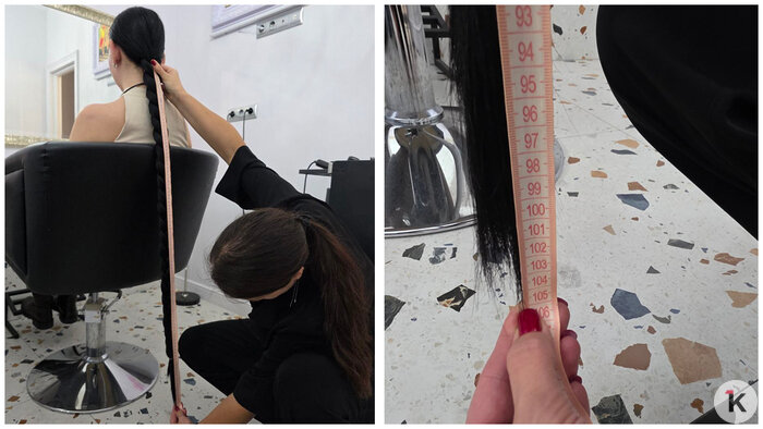 Длина косы составляет 105 см | Фото: «Клопс»