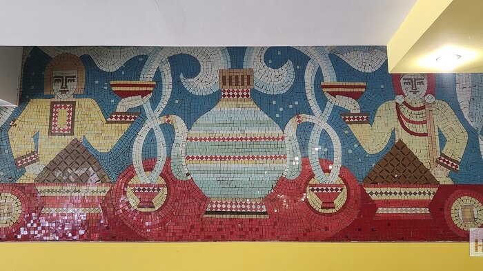 В магазине Советска сохранили мозаику со слоном и мишкой (фото)   - Новости Калининграда | Фото: Евгений Мосиенко