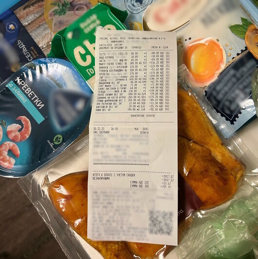 Новогодний стол за 2 000 рублей: реально ли такое в Калининграде, выяснили социологи - Новости Калининграда | Фото: Вера С. / «ВКонтакте»