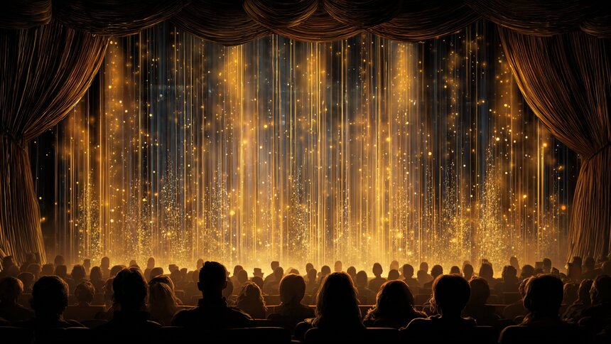 Комедии для взрослых и праздники для детей: 5 зимних спектаклей в Театре Николая Захарова - Новости Калининграда | Иллюстрация: Алиса Игонина / Midjourney 