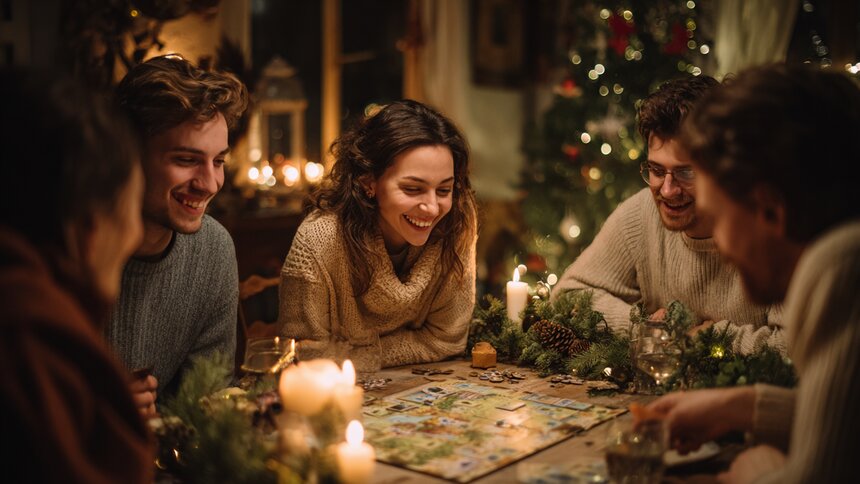 Карты, кости, конфетти: 5 настольных игр для взрослой компании, которые оживят любую вечеринку - Новости Калининграда | Иллюстрация: Midjourney
