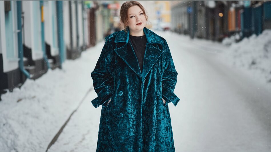 Не морозиться от стеснения: калининградский стилист — о том, как выбрать зимний наряд размера «плюс сайз» - Новости Калининграда | Иллюстрация: Midjourney