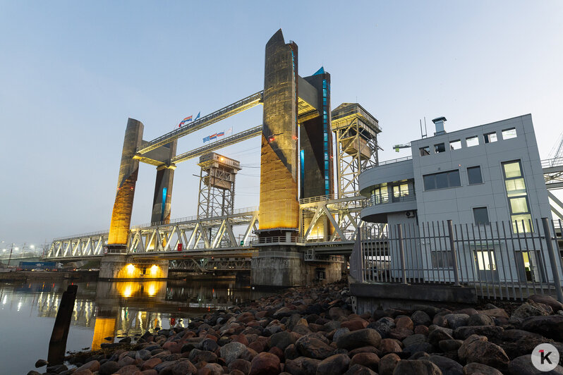 Железнодорожный дублёр двухъярусного моста в Калининграде передали РЖД (фоторепортаж) - Новости Калининграда | Фото: Александр Подгорчук / «Клопс»