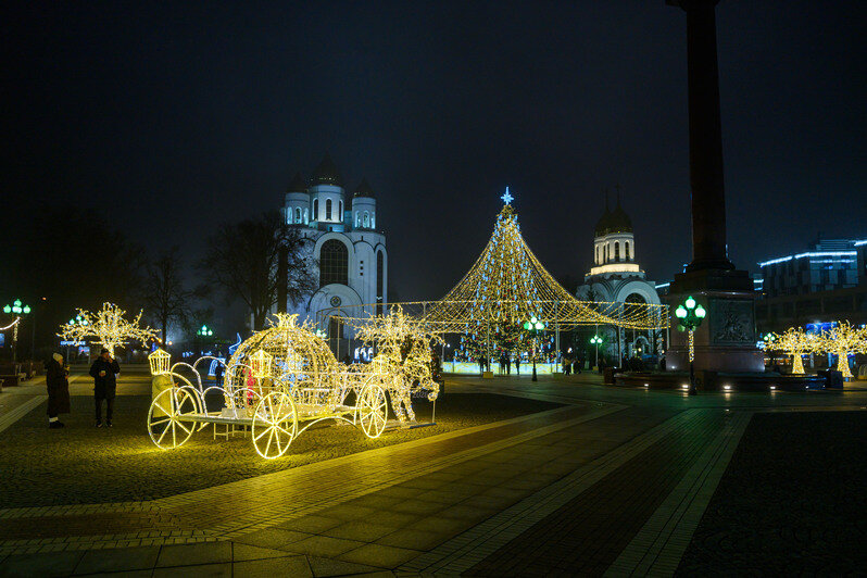 Калининград преобразился к зимним праздникам | Фото: Александр Мелехов