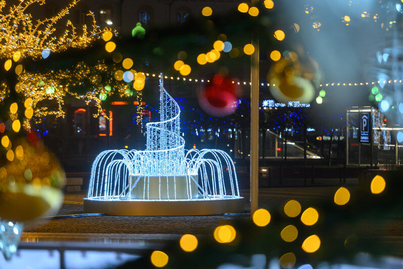 Калининград преобразился к зимним праздникам | Фото: Александр Мелехов