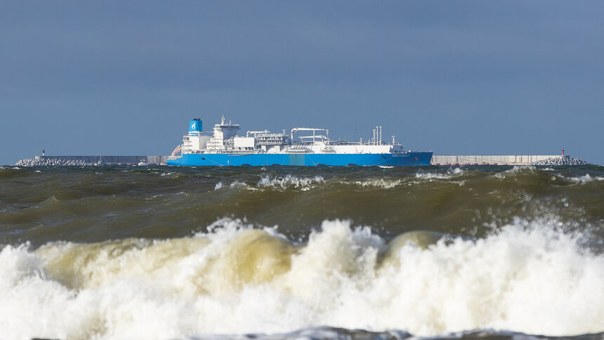 В районе калининградского терминала СПГ с 1 февраля запретят плавание всех типов судов - Новости Калининграда | Фото: Александр Подгорчук / Архив «Клопс»