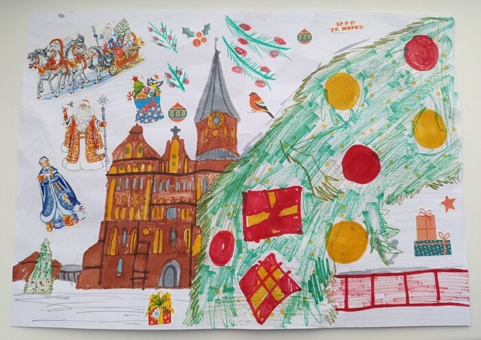 Работы на конкурс «Пусть твой Калининград засияет, как ты мечтаешь»