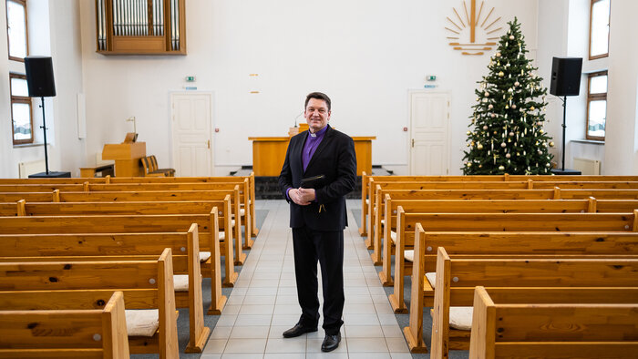 «Чудеса реальны, если верить Господу»: калининградский пастор — о Рождестве, проповедях и рецепте счастья - Новости Калининграда | Фото: Александр Подгорчук / «Клопс»