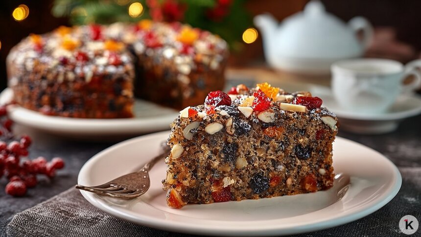 Сочный и нарядный: рецепт идеального макового пирога, который украсит рождественский стол  - Новости Калининграда | Иллюстрация: Ксения Александрова / «Клопс»