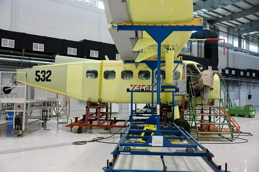 В Минпромторге рассказали, в каком состоянии создание самолёта «Ладога»   - Новости Калининграда | Фото: телеграм-канал Минпромторга РФ