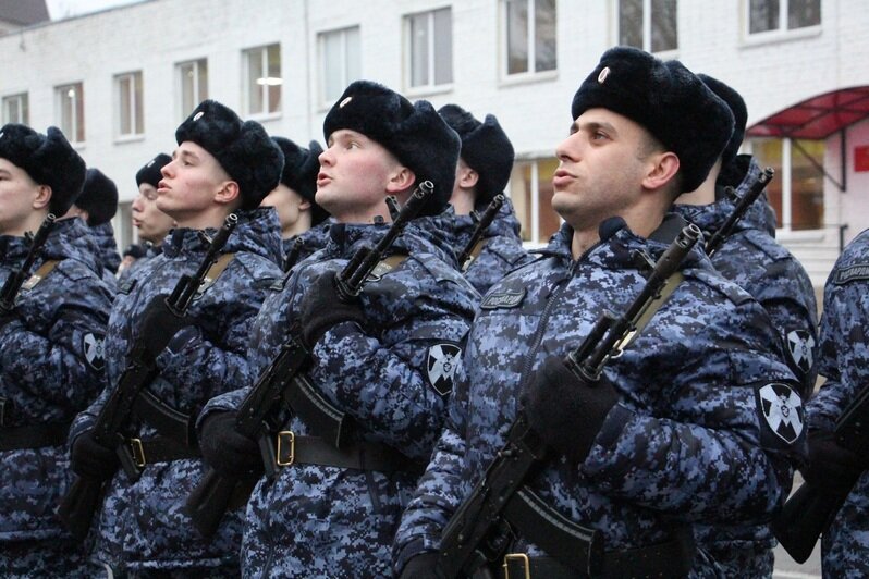 В Калининграде приняли военную присягу призванные на службу в Росгвардию (фото) - Новости Калининграда | Фото: Росгвардия