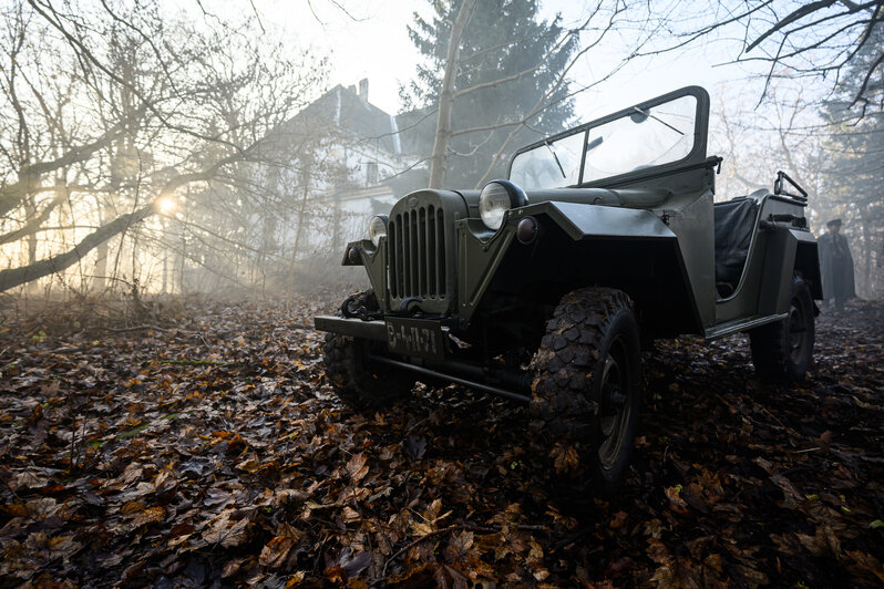 Вилла Порр в кадре: в Калининграде идут съёмки сериала о послевоенном времени | Фото: Александр Мелехов