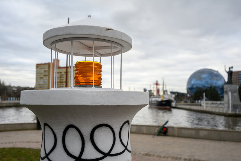 Автор маяка - Константин Тращенков. | Фото: Александр Мелехов