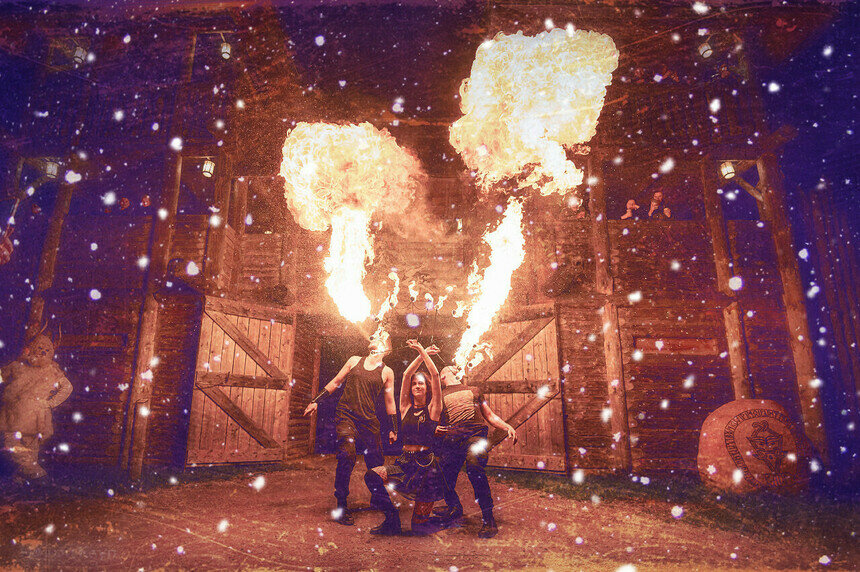 Средневековые гулянья и огненное шоу: поселение Кауп приглашает на новогоднюю программу  - Новости Калининграда | Фото предоставлено организаторами