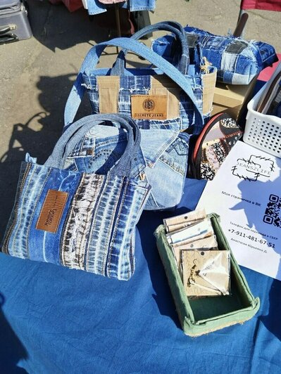 Панамы, сумки, предметы интерьера: калининградка рассказала, как даёт старым джинсам вторую жизнь  - Новости Калининграда | Фото: архив Анастасии Домниной/«Страна Калининград» 