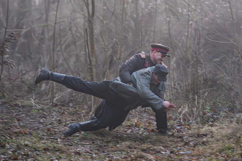 Вилла Порр в кадре: в Калининграде идут съёмки сериала о послевоенном времени | Фото: Александр Мелехов