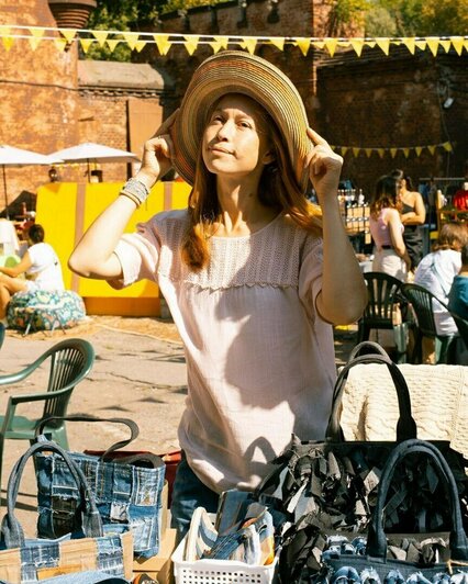 Панамы, сумки, предметы интерьера: калининградка рассказала, как даёт старым джинсам вторую жизнь  - Новости Калининграда | Фото: архив Анастасии Домниной/«Страна Калининград» 