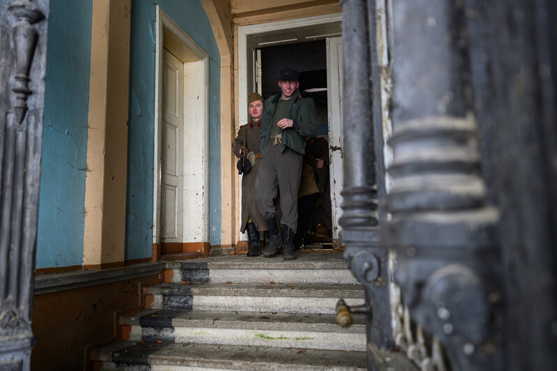 Вилла Порр в кадре: в Калининграде идут съёмки сериала о послевоенном времени | Фото: Александр Мелехов