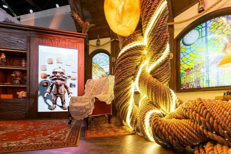 На выставке в Москве гостей встречает площадка Калининградской области | Фото: тг-канал Алексея Беспрозванных