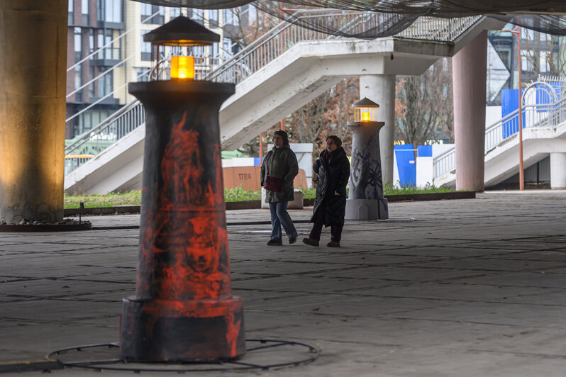 Автор маяка - Евгений Малышев. | Фото: Александр Мелехов