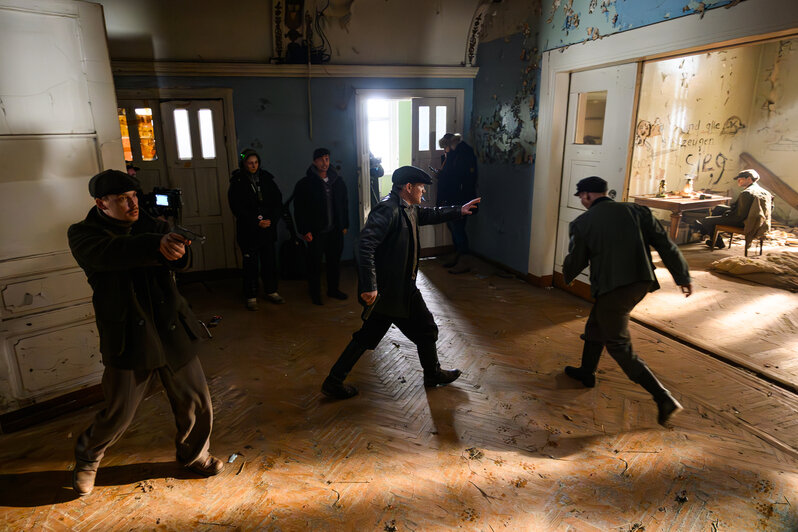 Вилла Порр в кадре: в Калининграде идут съёмки сериала о послевоенном времени | Фото: Александр Мелехов