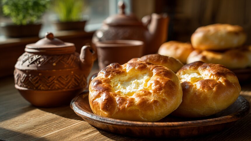 Не просто булочки: 4 рецепта для идеального вечера с чаем - Новости Калининграда | Иллюстрация: Алиса Игонина / Midjourney