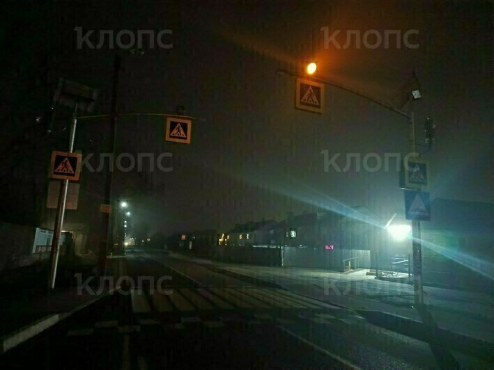 Нет солнца — нет фонарей: под Калининградом чиновники поставили безопасность пешеходов в зависимость от погоды    - Новости Калининграда | Фото: очевидцы