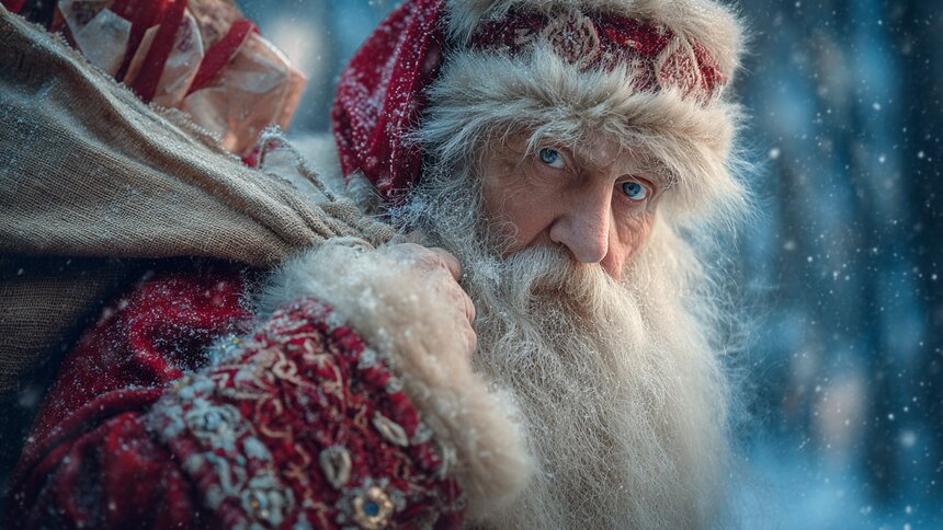 В четверг в Калининграде распахнёт двери резиденция Деда Мороза - Новости Калининграда | Иллюстрация: Midjourney