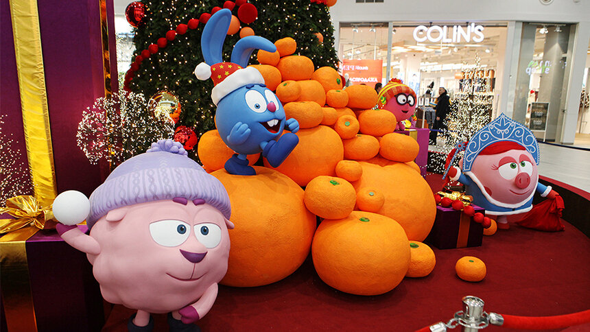 Смешарики приглашают в «Балтию Молл» - Новости Калининграда