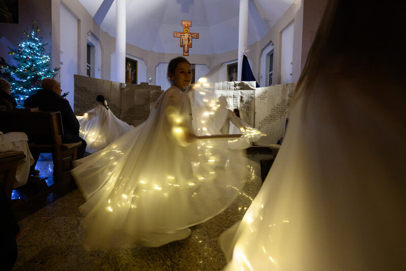 Как отметили католическое Рождество в Калининграде (фоторепортаж) | Фото: Александр Мелехов