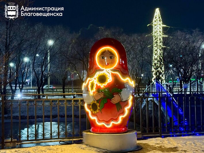 Украшения в Благовещенске | администрация Благовещенска