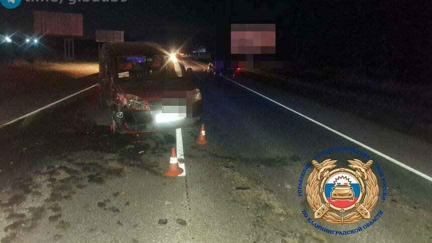Водитель и пассажирка получили травмы: в Черняховском районе Fiat врезался в Volkswagen - Новости Калининграда | Фото: ГАИ