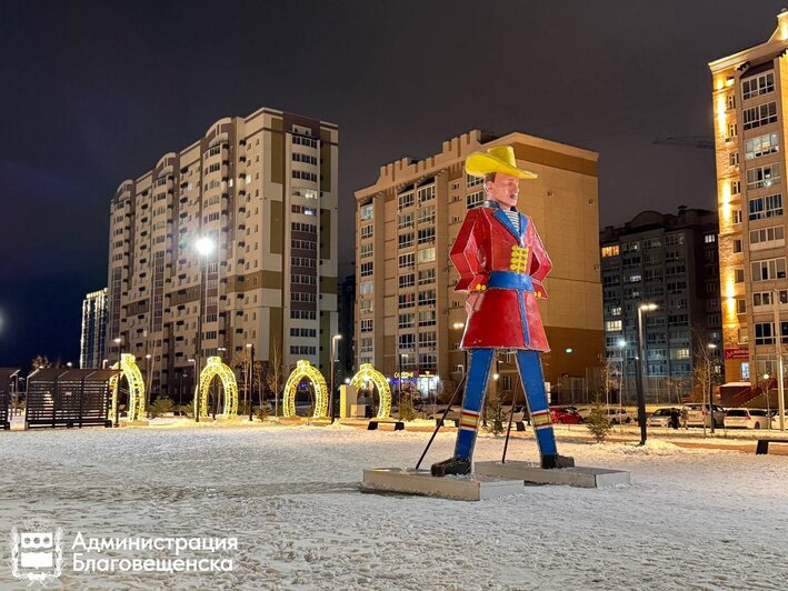 Украшения в Благовещенске | администрация Благовещенска