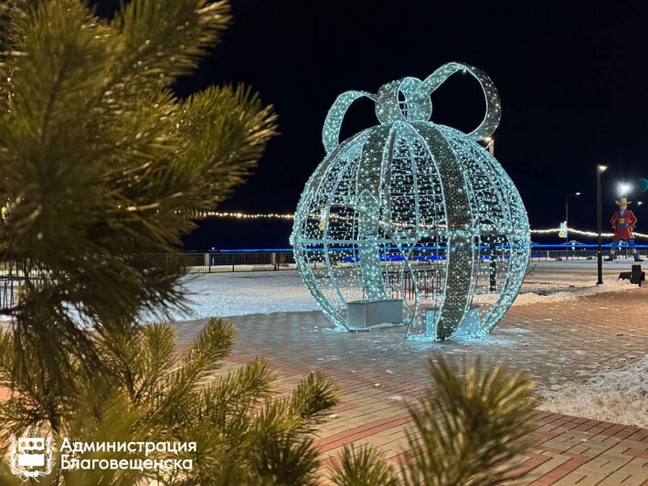 Украшения в Благовещенске | администрация Благовещенска