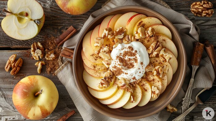 Лёгкие и полезные: три потрясающих салата для стола, за которым на праздники соберётся всё семейство - Новости Калининграда | Иллюстрация: Ксения Александрова / «Клопс»