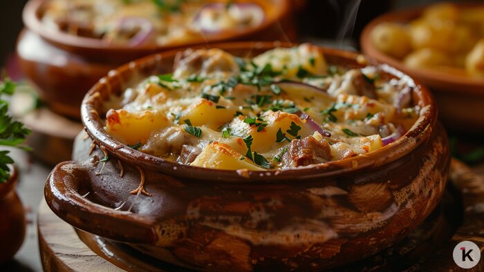 А что на второе?: 4 варианта горячего, которые подогреют аппетит в преддверии Нового года  - Новости Калининграда | Иллюстрация: Ксения Александрова / «Клопс»