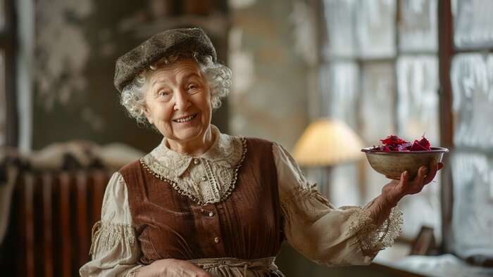 Салаты для тех, кто уже всё перепробовал: 3 рецепта, которые были популярны сто лет назад - Новости Калининграда | Иллюстрация: Midjourney