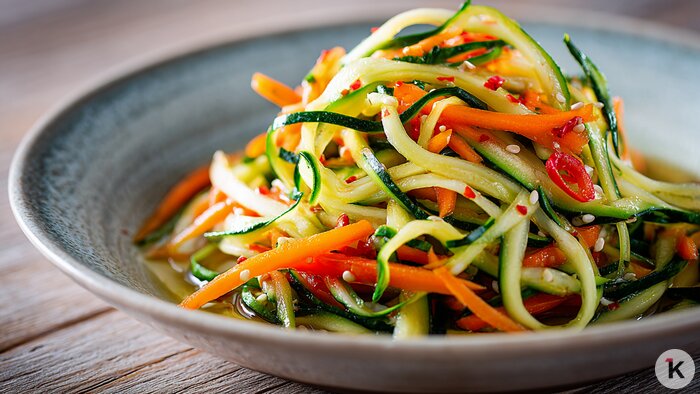 Немецкая, корейская и армянская кухня: 5 рецептов салатов, которые сметут со стола за считанные минуты - Новости Калининграда | Иллюстрация: Алиса Игонина / «Клопс» 