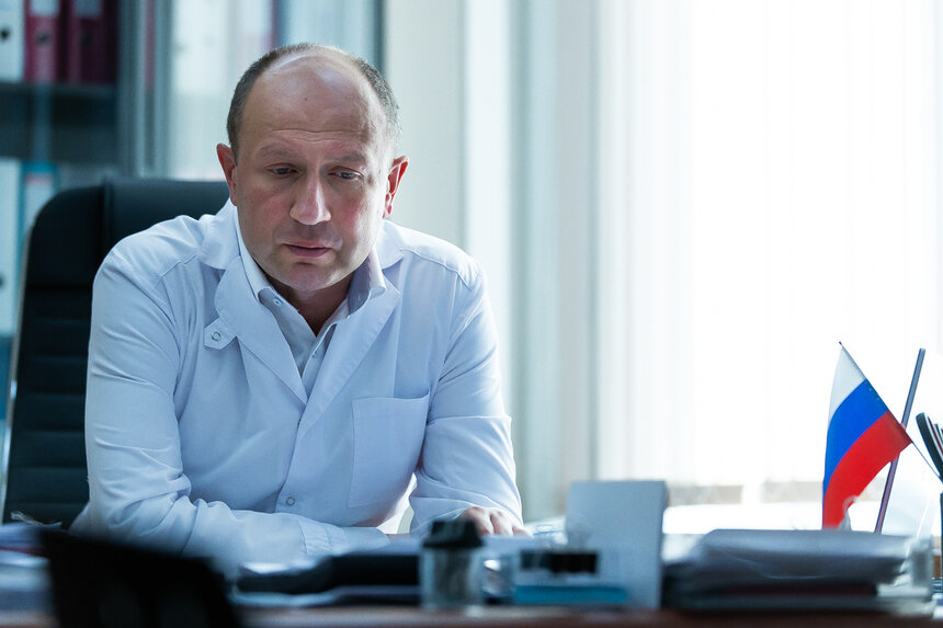 Главный врач Регионального перинатального центра (РПЦ) Сергей Мартиросян.  | Фото: Александр Подгорчук 