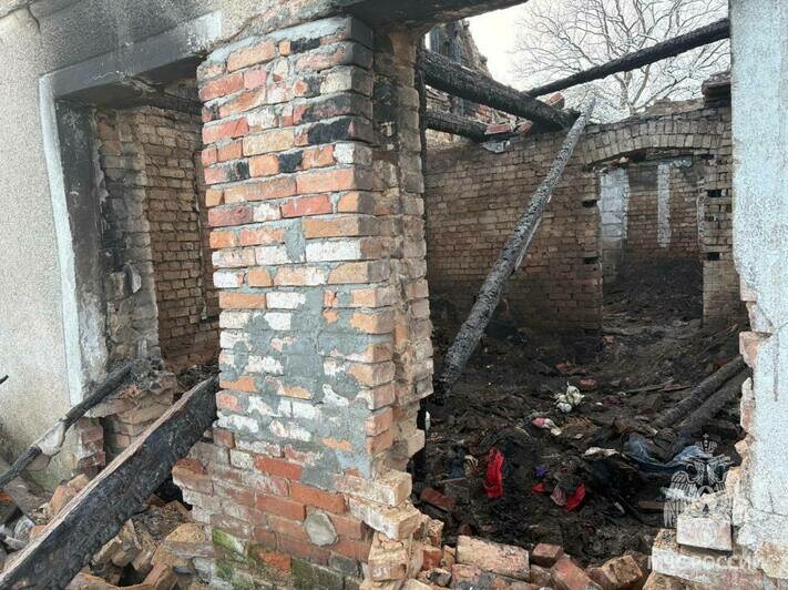 В посёлке под Черняховском на пожаре погибла женщина (фото)  - Новости Калининграда | Фото: ГУ МЧС по Калининградской области
