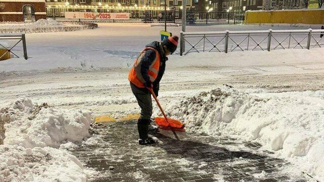 Коммунальные службы в Калининграде работали всю новогоднюю ночь