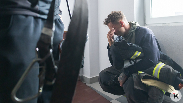 Калининградские пожарные спасли женщину с маленькими детьми  