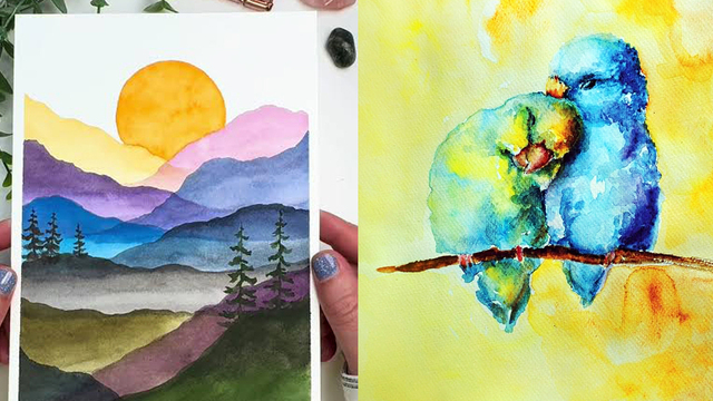 Получится даже у новичков: в Калининграде в выходные проведут мастер-класс по акварельной живописи с нуля