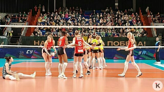 Нервотрёпка в «Янтарном»: волейболистки калининградского «Локомотива» проиграли «Ленинградке» в Суперлиге (фото)