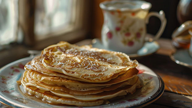 Тарелка пустеет, не успевая наполниться: кулинары поделились секретом кружевных блинов, который запросто дастся новичку