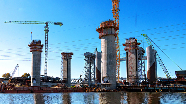 Губернатор Беспрозванных рассказал вице-премьеру Хуснуллину о строительстве моста через Преголю