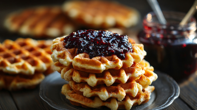 С мёдом, кремом или вареньем: кулинары поделились рецептом вкусных и простых домашних вафель